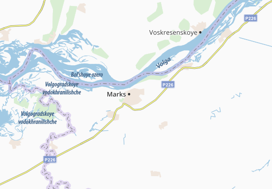 Mapa Marks