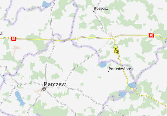 Kaart Plattegrond Jabłoń