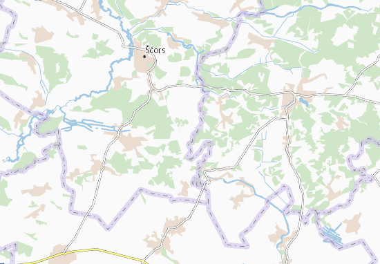 Karte Stadtplan Popil&#x27;nya