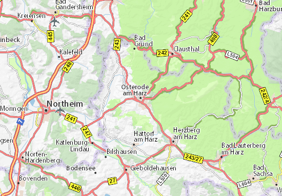 Osterode am Harz Map