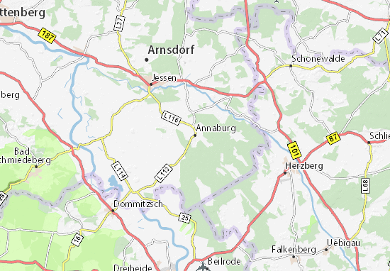 Annaburg Map