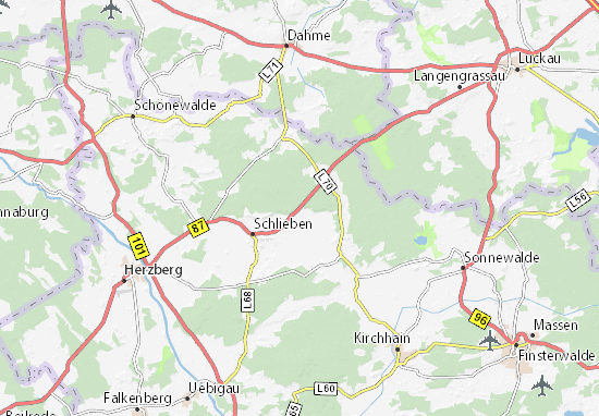 Karte Stadtplan Naundorf