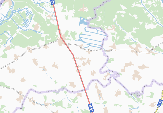Holubychi Map