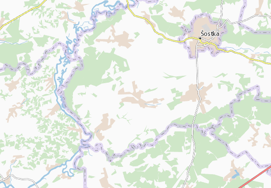 Kaart Plattegrond Klyshky