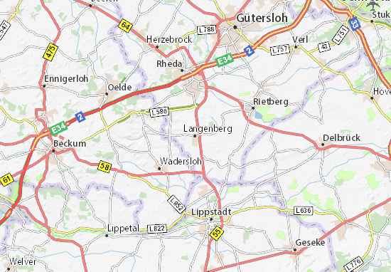 Langenberg Map