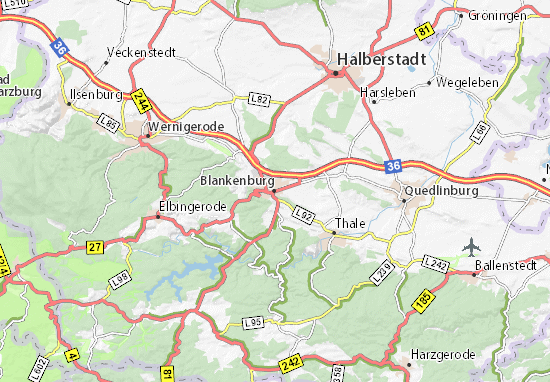 Blankenburg Map