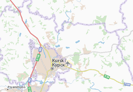 Karte Stadtplan Kamyshi