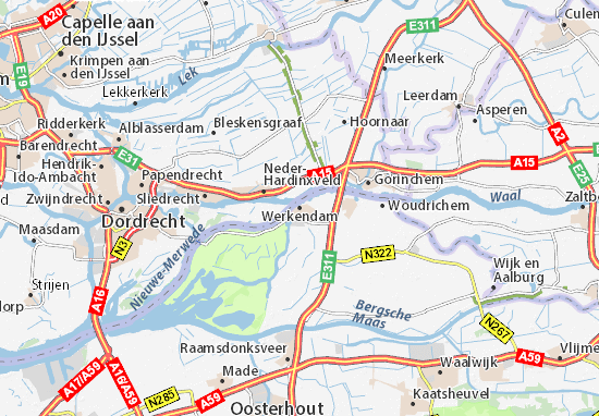 Carte-Plan Werkendam