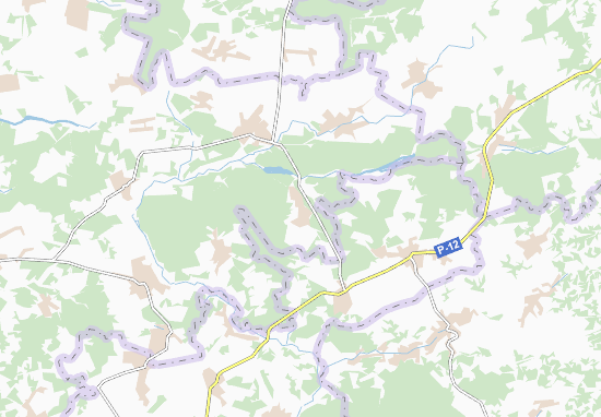 Zhuklya Map