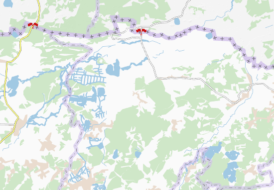 Kaart Plattegrond Loknytsya
