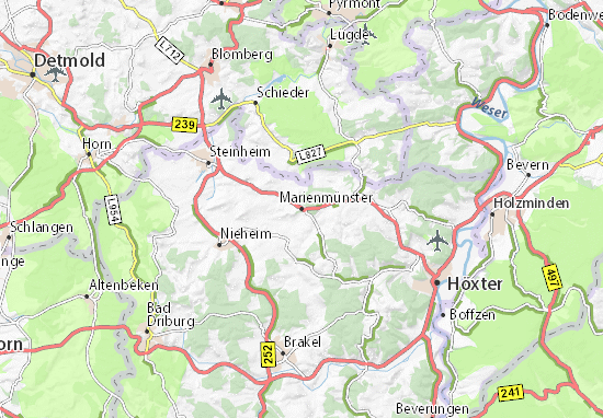 Marienmünster Map