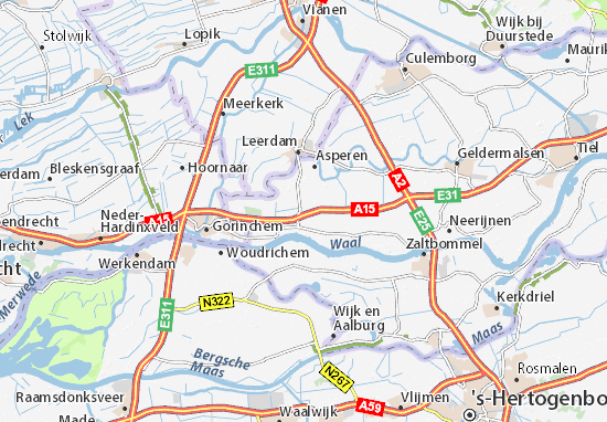 Karte Stadtplan Leuven