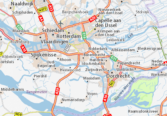 Barendrecht Map