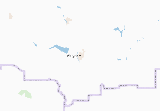 Ak&#x27;yar Map