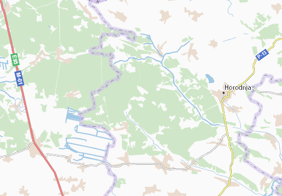 Molozhava Map