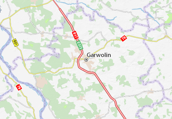 Karte Stadtplan Garwolin