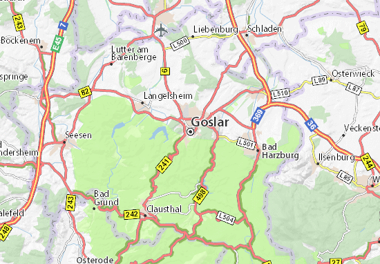 Mapas-Planos Goslar