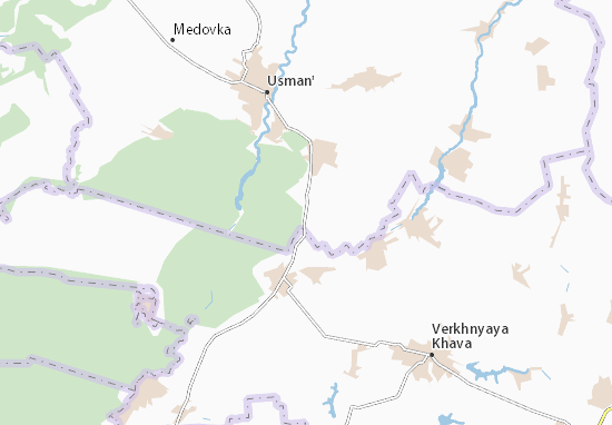 Karte Stadtplan Nikol&#x27;skiye Vyselki