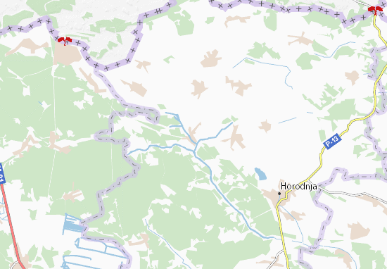Mapa Drozdovytsya