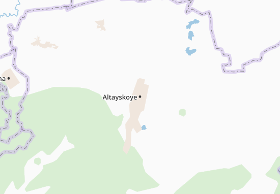 Karte Stadtplan Altayskoye