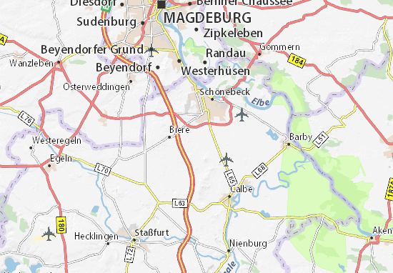 Karte Stadtplan Eggersdorf