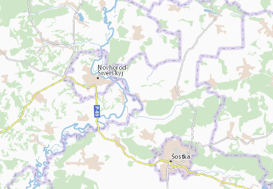 Kaart Plattegrond Korotchenkove