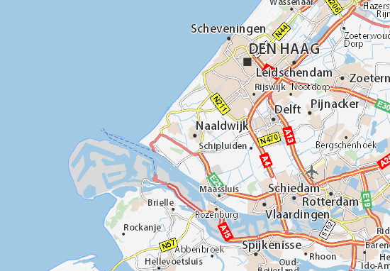 Mapa Plano Naaldwijk