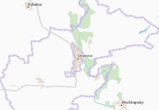 Karte Stadtplan Uvarovo