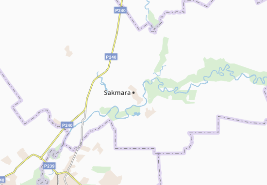 Kaart Plattegrond Sakmara