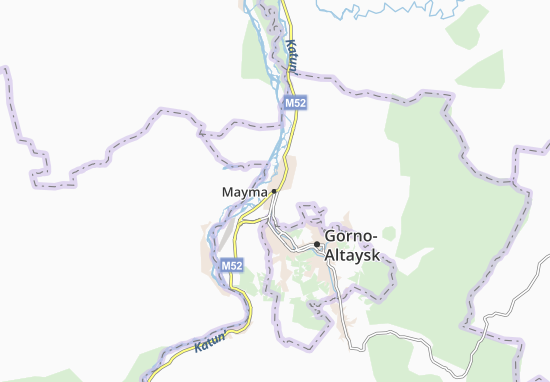 Kaart Plattegrond Mayma