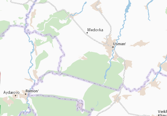 Studenki Map