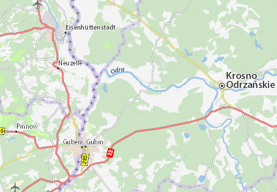 Karte Stadtplan Chlebowo