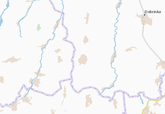 Karte Stadtplan Verkhnyaya Matrenka