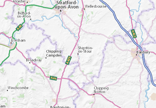 Shipston-on-Stour Map