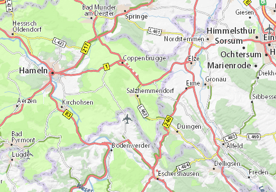 Salzhemmendorf Map