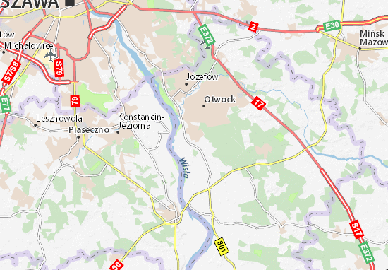 Mapa Karczew