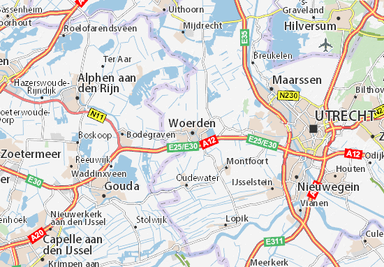 Woerden Map