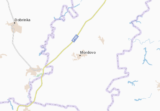 Karte Stadtplan Mordovo