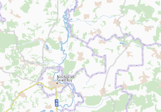 Karte Stadtplan Byryne