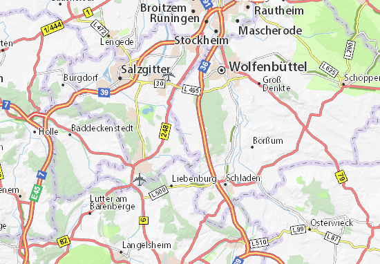 Mapa Groß Flöthe