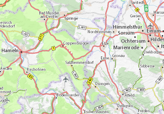 Mapa Oldendorf