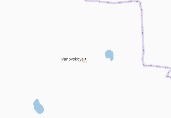 Mapa Ivanovskoye