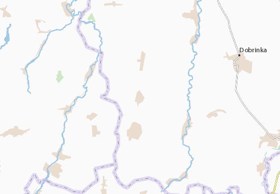 Kaart Plattegrond Srednyaya Matrenka