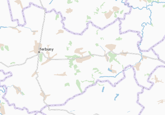 Karte Stadtplan Vtoryye Terbuny