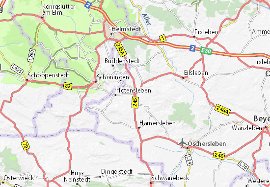 Karte Stadtplan Barneberg