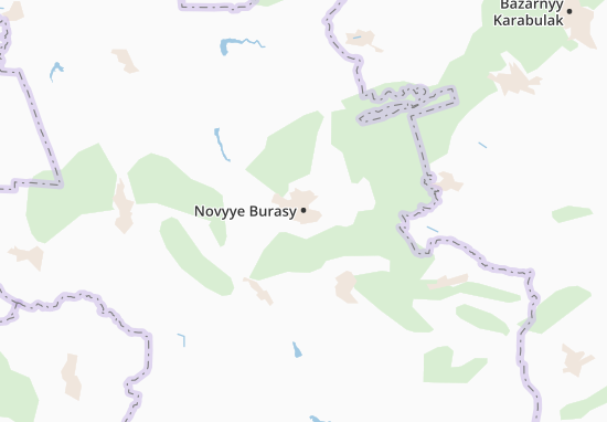 Kaart Plattegrond Novyye Burasy