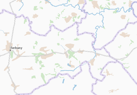 Karte Stadtplan Vislaya Polyana