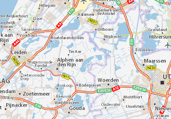 Mapa Nieuwkoop
