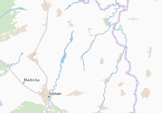 Mapa Storozhevskiye Khutora