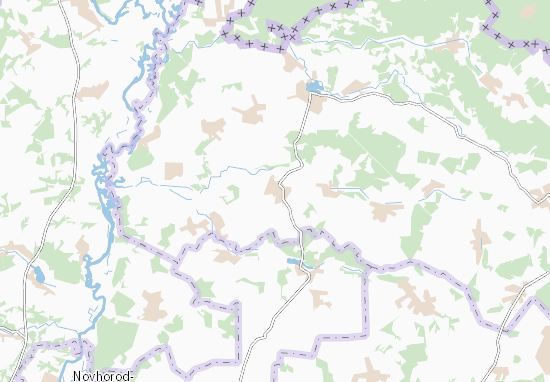 Karte Stadtplan Uralove